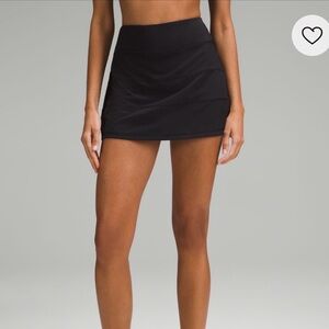 Lululemon pace rival mid-rise skirt long